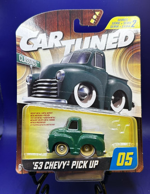   Hobby Exclusive Car Tuned Green '53 Chevy Pickup Series 2 #05 MGA CarTuned