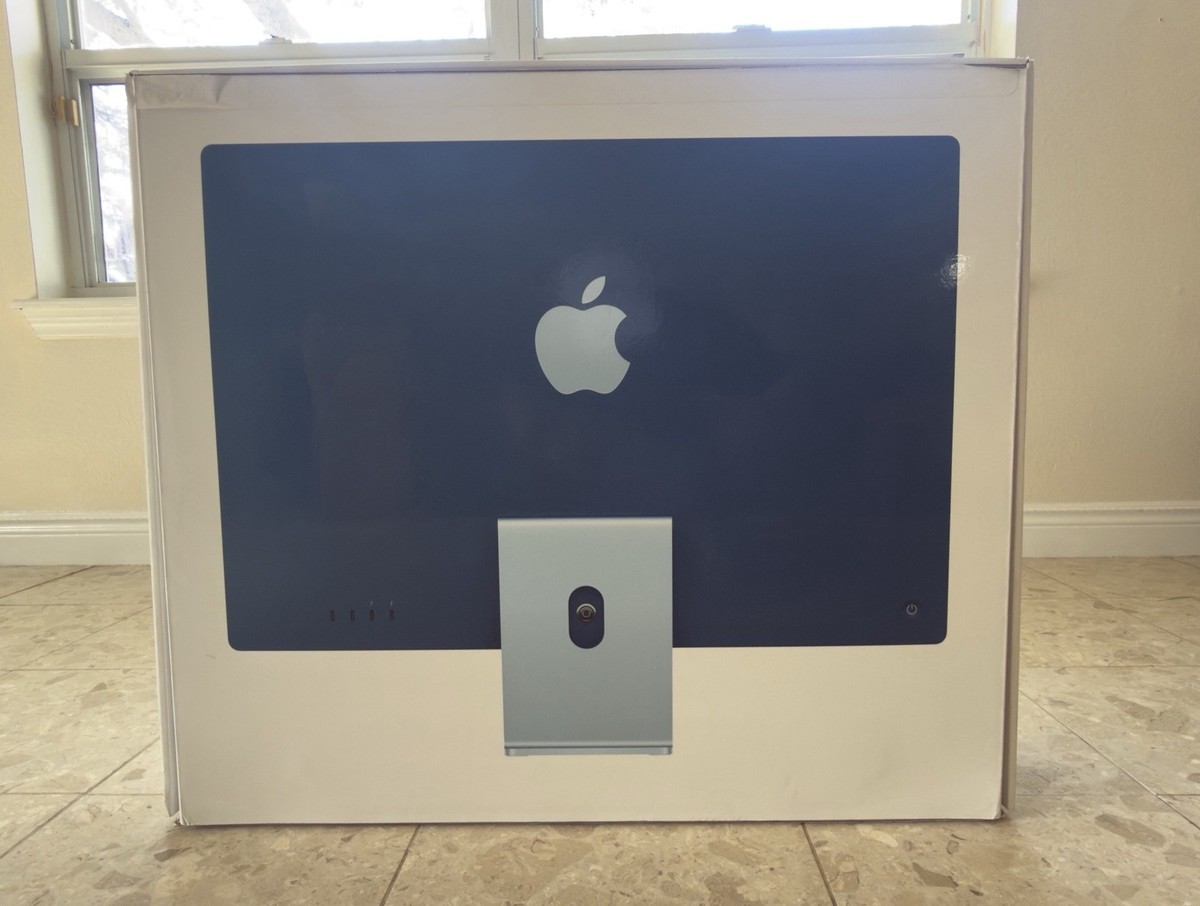 Apple iMac 24-inch Blue A2438 M1 8GB RAM 512GB SSD 8C GPU All-in