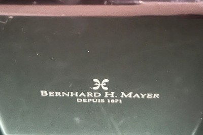   Box Bernhard H. Mayer Watch Box Black Glossy Case