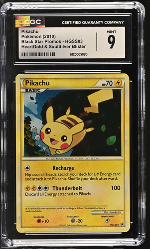 Pikachu graded CGC 9 for sale on eBay