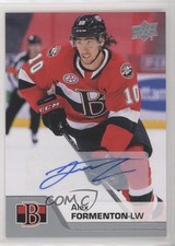 2020-21 Upper Deck AHL Auto Alex Formenton #102 Auto 0q5