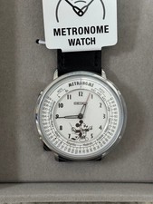 SEIKO Metronome Watch Mickey Mouse Conductor SMW001D Black Limited Japan