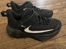 Nike Team Hustle D 10 TD Black White Toddler 12C FZ6733-001