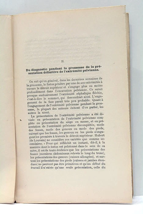 BUDIN OBSTÉTRIQUE RECHERCHES CLINIQUES PARIS 1881 - Photo 4/4