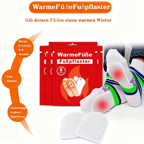 40 pares de calentadores de manos y calentadores de pies calentador de bolsillo para calentador de 8 horas - Imagen 9 de 19
