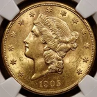 1905-S Liberty Double Eagle — photo from another recent sale
