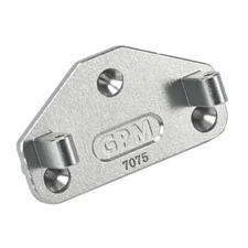 NEW GPM Racing Aluminum 7075 Servo Plate Silver for Losi 1/18 Mini LMT