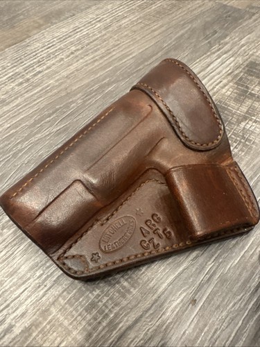 Mitch Rosen ARG Holster / ARGM Mag Holster CZ 75 Conceal Left Hand Draw - Picture 2 of 9