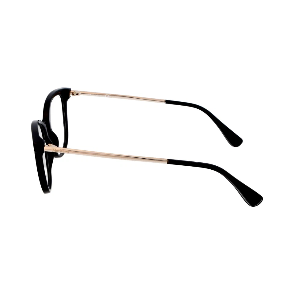 Max Mara MM5008-F 001 черная пластиковая кошачий глаз азиатская оправа для очков 54-16-145 - Изображение 2 из 3