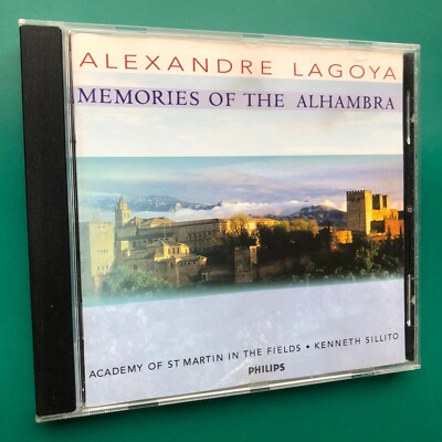Alexandre Lagoya MEMORIES OF THE ALHAMBRA Classical CD Carmen Jeux Interdits G+