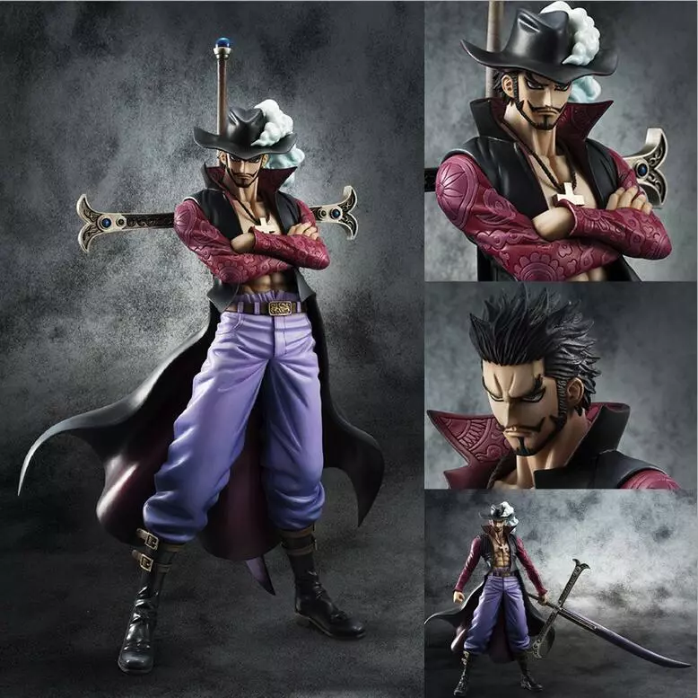 Animación Cosplay Mihawk Armas Prop Toy Espada Yoru Anime Espada