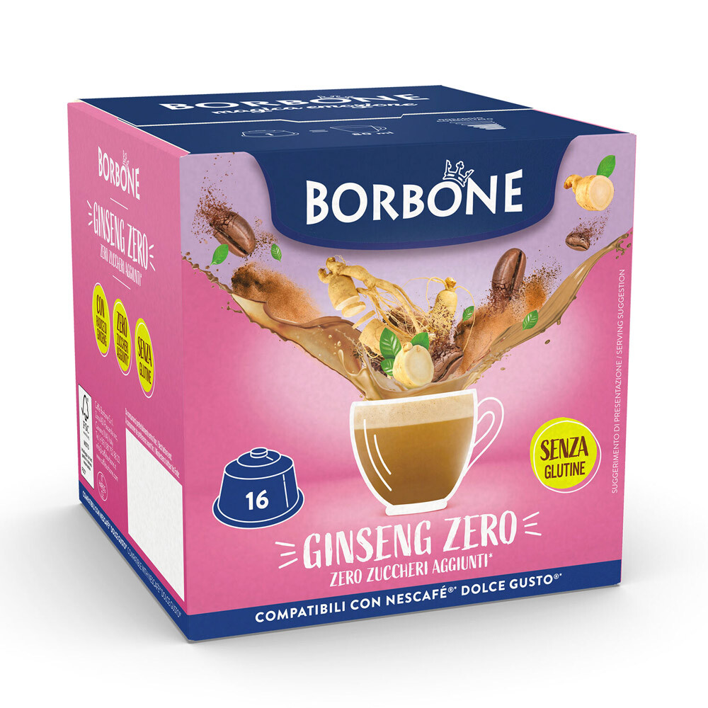 Caffè Borbone capsule Dolce Gusto GINSENG ZERO - conf. 16 pz.