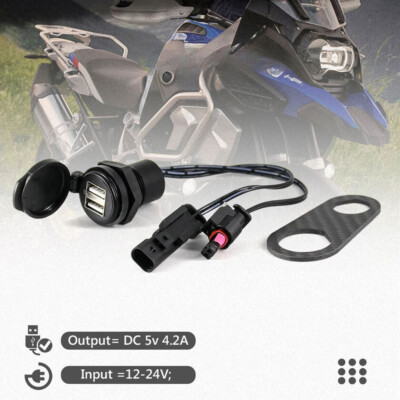 bmw motorcycle cigarette lighter socket USB Charger Cigarette lighter Plug Socket For BMW R1200GS R1200RT R1250GS