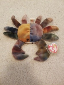 claude the crab beanie baby tag errors