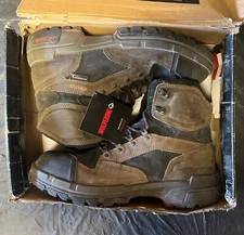 Wolverine - Men's Legend 6" Waterproof Comp Toe Work Shoe, Dark Brown, 14 M US