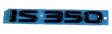 FITS 2023 LEXUS IS350 F SPORT REAR IS350 PEARL BLACK EMBLEM NAMEPLATE