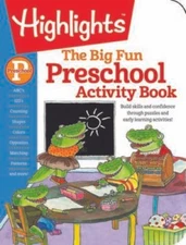 The Big Fun Preschool Activity Book: Build skills and confidence thr - VERY GOOD