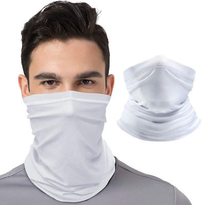UV Protection Face Mask Neck Gaiter Scarf Sunscreen Breathable Bandana Balaclava