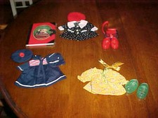LOT 4 MUFFY VANDERBEAR CRUISEWEAR, SEWING LESSON, BACK TO SCHOOL AND NOTEBOOK