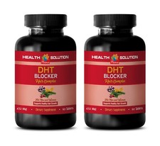 nourish hair growth DHT BLOCKER HAIR COMPLEX saw palmetto extra strength 2BOTTLE