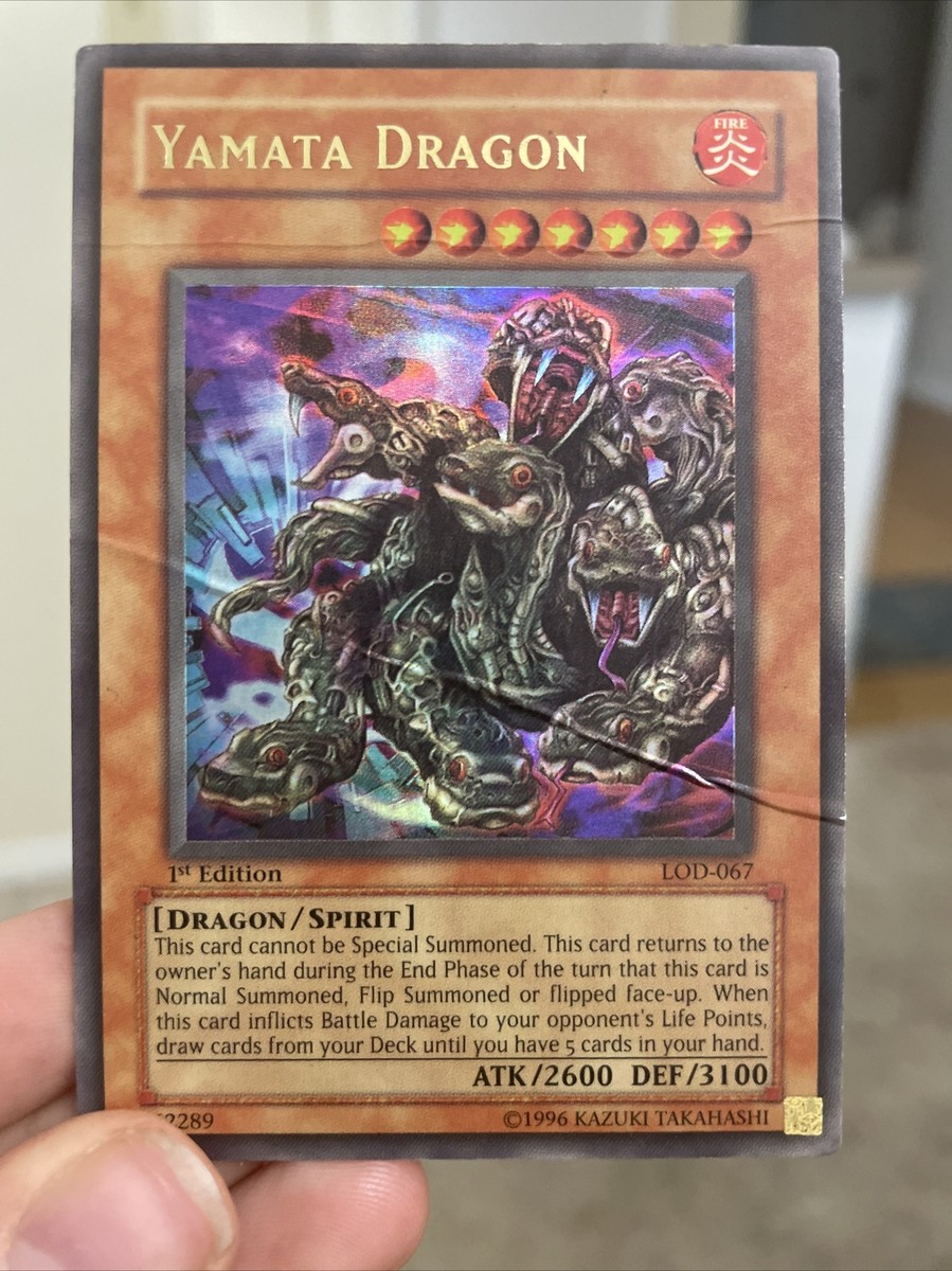 yamata dragon first edition yugioh LOD-067 | eBay