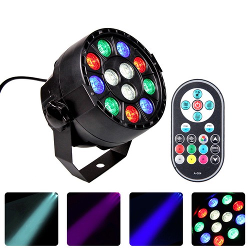 10Packs 12 LED 120W Par Lights RGBW DMX KTV Party Show DJ Uplighting W/Remote - Picture 16 of 24