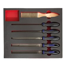 Gambit Werkstattfeilen Set 6 tlg 200mm Feilen Satz Hieb 2