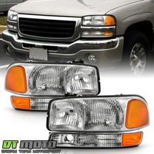 1999-2006 Gmc Sierra Yukon Xl Headlightssignal Corner Parking Bumper Lights