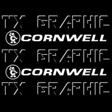 Cornwell Quality Tools LOGO STICKER DECAL Automotive Power Hand, 1 SET OF 2