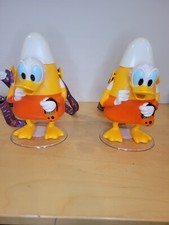Lot of (2) Disney Parks Halloween Donald Duck Candy Corn Sipper Lot 2022