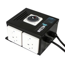 Hydroponics Heavy-Duty Black Box Timers 4 Way Contactor Built In Timer