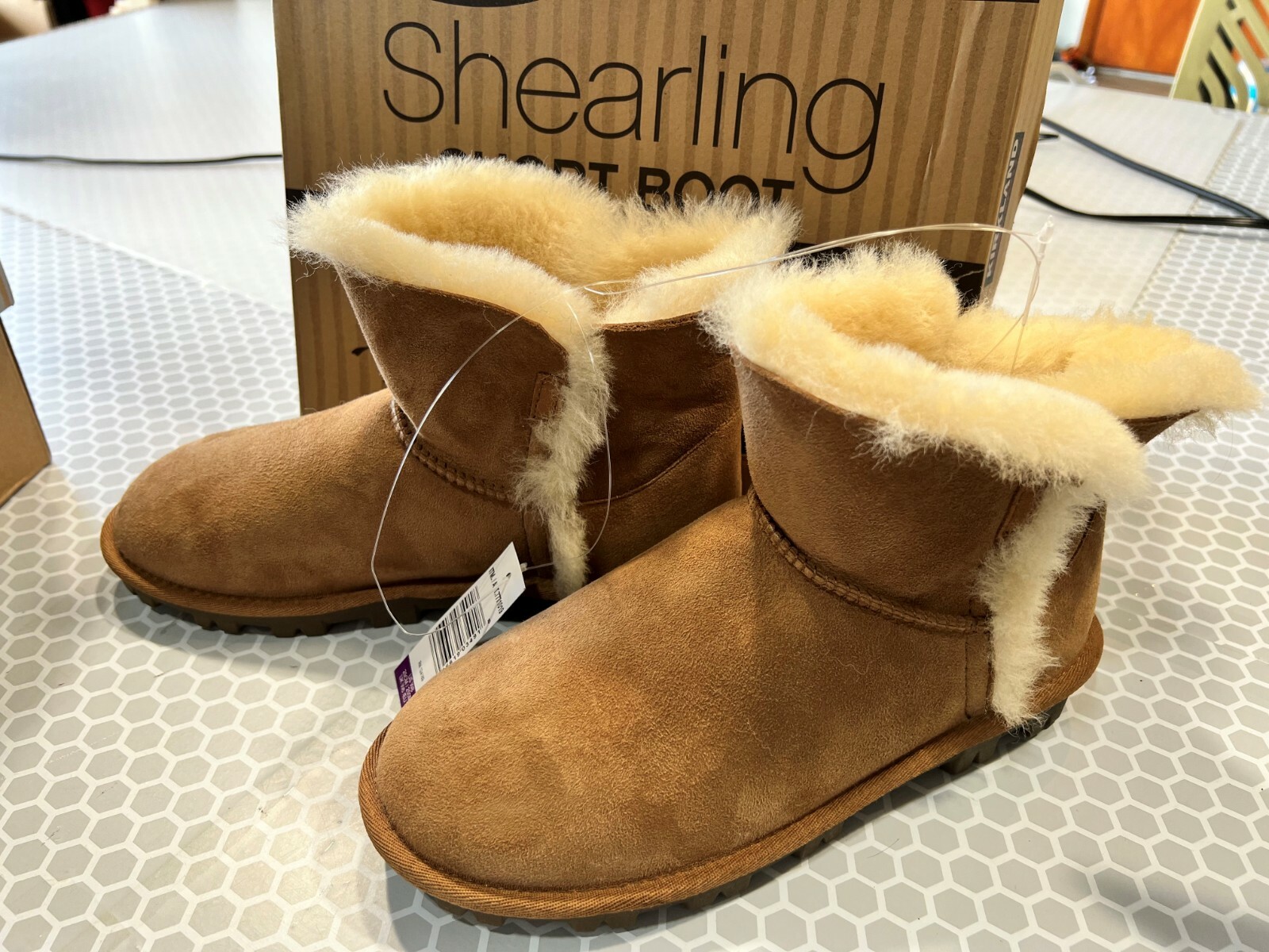 Sheepskin Shearling Short Boots 