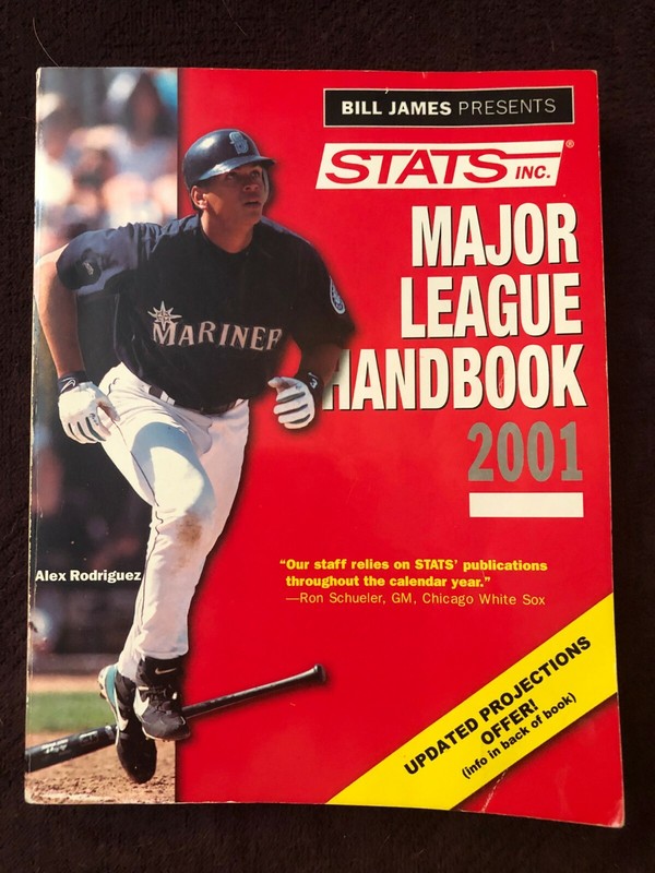 Stats 2001 Bill James Major League Handbook - Alex Rodriguez