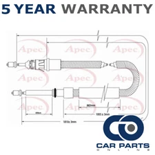 Hand Brake Cable Rear CPO Fits Citroen C3 2002-2010 1.4 HDi 1.6 + Other Models