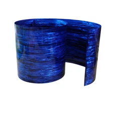 18" x 62" Drum Wrap 0.50mm Musical Instrument Deco Sheet Pearl Blue Oyster