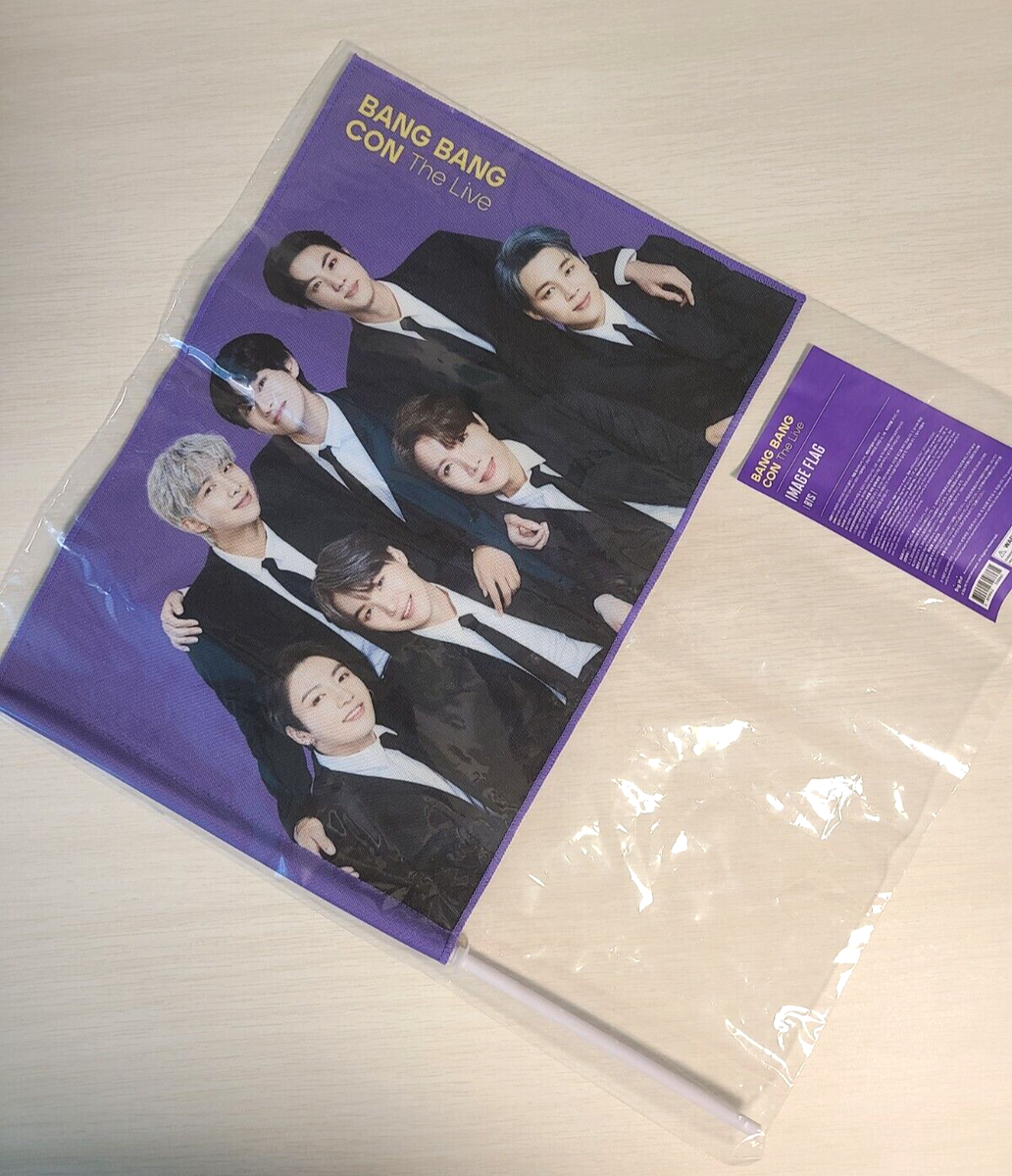BTS GROUP [BTS BANG BANG CON The Live Official IMAGE FLAG] K-POP