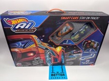 HOT WHEELS Ai SMART CARS Sistema Corsa Intelligente 100% Completo Testato Grande