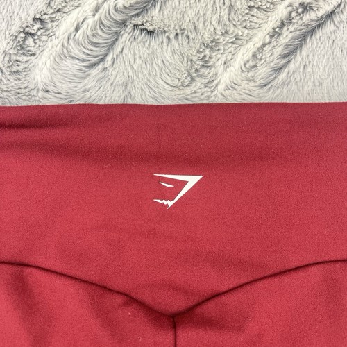 Gymshark Women's Training Athletic 2" Inseam Shorts Red Size Small Cheeky EUC - Picture 3 of 11
