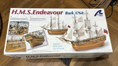 Artisania Latina HMS Endeavour - Bark 1768, Designed in Spain Made in Asia, 2006