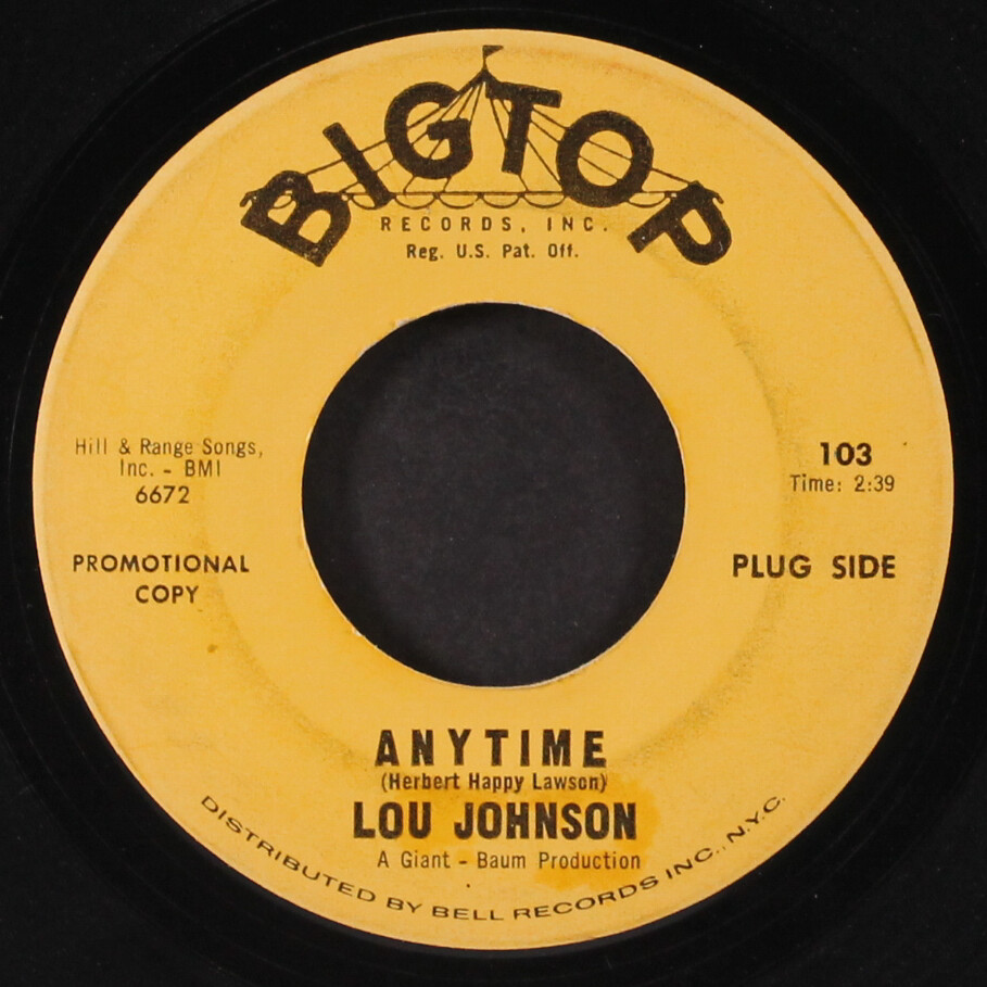 米7 Lil Bob &amp;amp; The Lollipops You Know It Ain&amp;#039;t Right 45225 Jin Records /00080 FROM THE VAULTS: Camille 