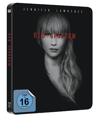RED SPARROW - BLU-RAY STEELBOOK - NEU + OVP - JENNIFER LAWRENCE