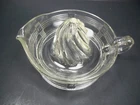 Hazel Atlas Clear Crisscross Depression Glass  8" Reamer