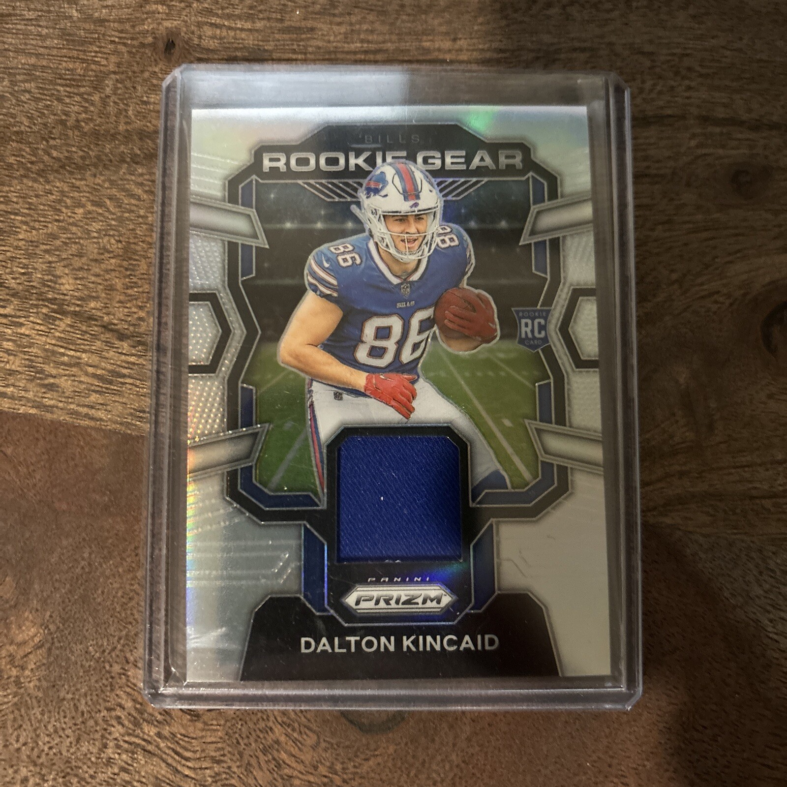 2023 Panini Prizm - Rookie Gear #RG-DK Dalton Kincaid (MEM, RC)