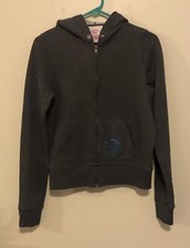 Victoria s Secret University of PINK Gray Zip Up Hoodie Size Medium