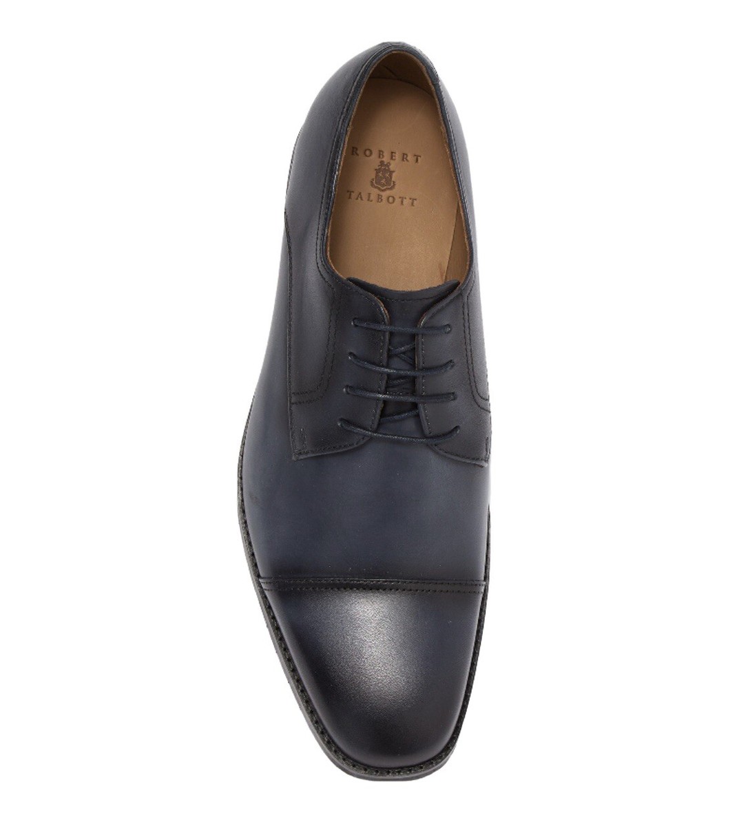 Robert Talbot Mayfair Lace up Oxford Dress Shoes Leather Brown Mens US 11 Robert Talbott Mayfair Ice Blue Leather Shoes EU Size 43, UK  main image 2