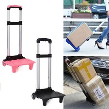 Travel 2 Wheel Trolley Rack Pullling Rod Carrier Student Backpack Pet Bag