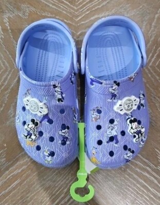 Disney Parks Mickey Mouse 100th Anniversary Crocs Size US M5 W7
