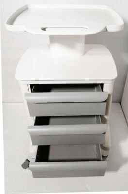 INTBUYING 1PC Cart Mobile Trolley Cart for Ultrasound Imaging System Scanner Medical Carts