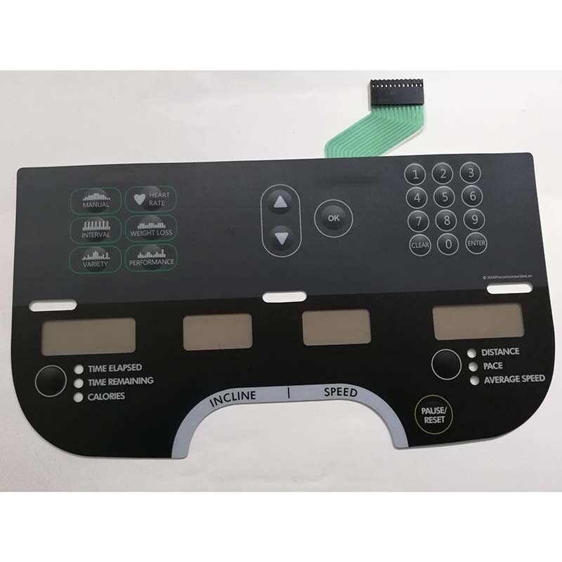 NEW Membrane Keypad For Precor 932i 954i Treadmill Panel Switch Button Film