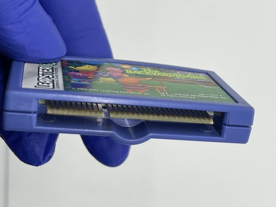 Lot of 2 Leap Frog Leapster Games Scooby-doo,The Backyardigans - Image 3 of 4